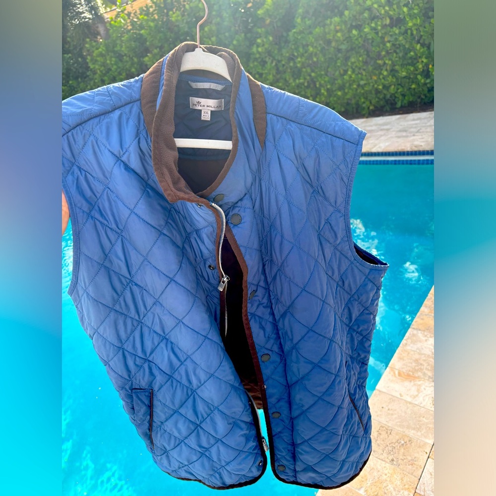 Peter Millar quilted vest. Perfect for fall and winter!